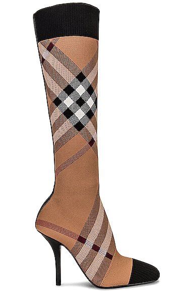 women's burberry combat boots|burberry dolman knee high boot.